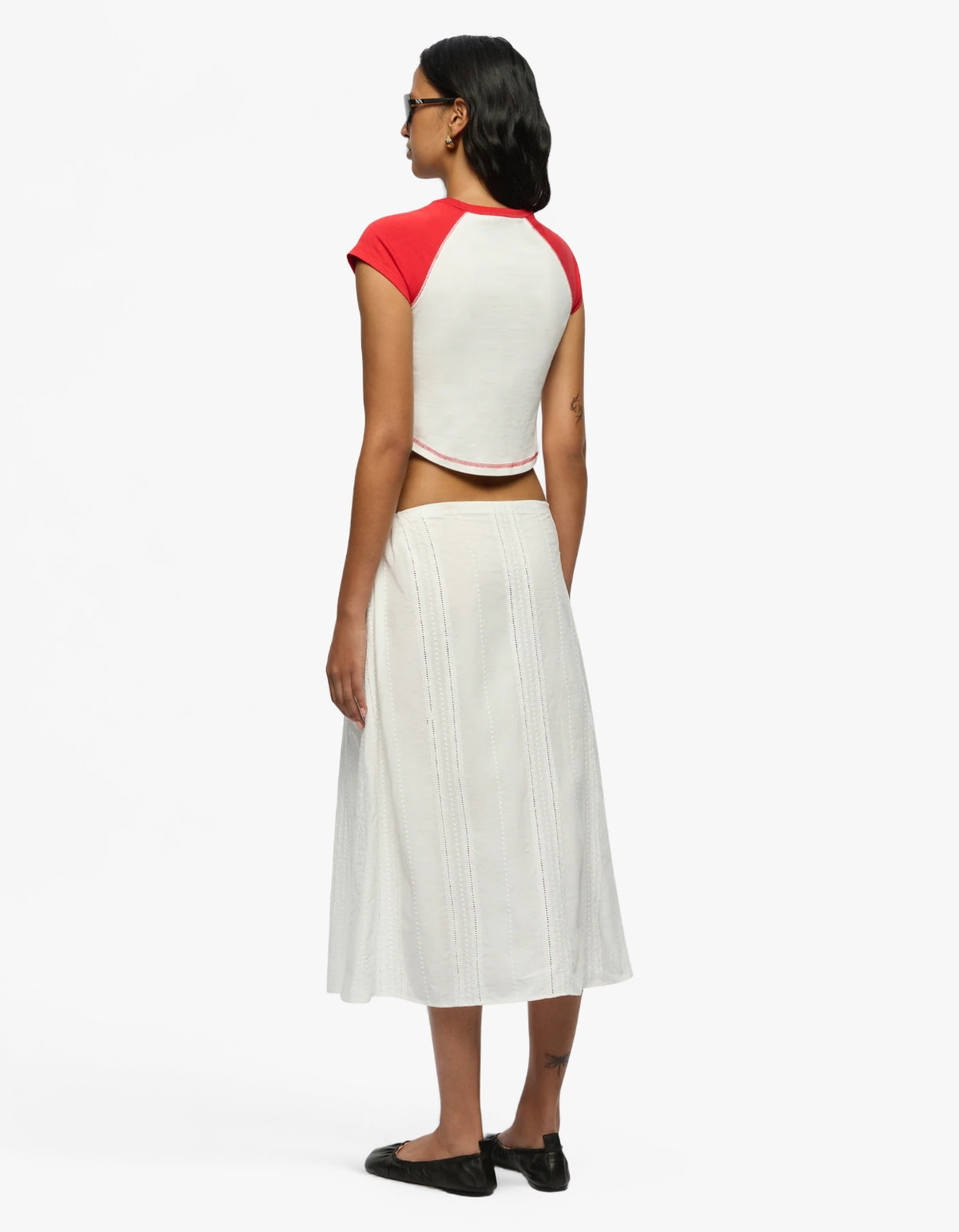 Alba Skirt - White