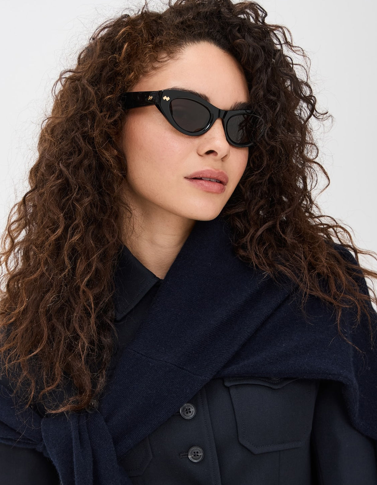 BV1350S Sunglasses - Black