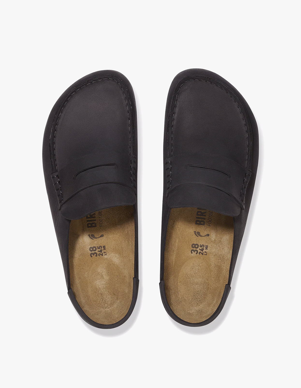 Naples Wrapped Oiled Leather - Black