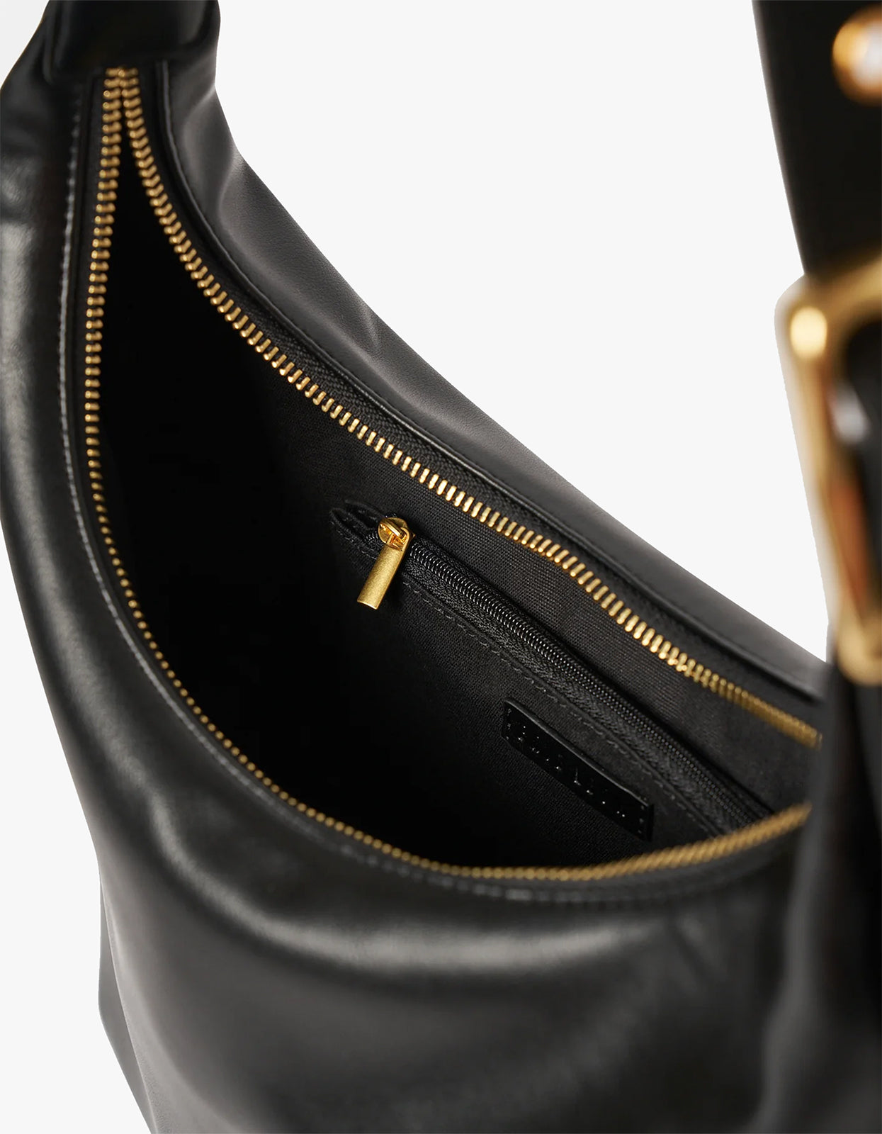 Large Everyday Croissant Bag - Black