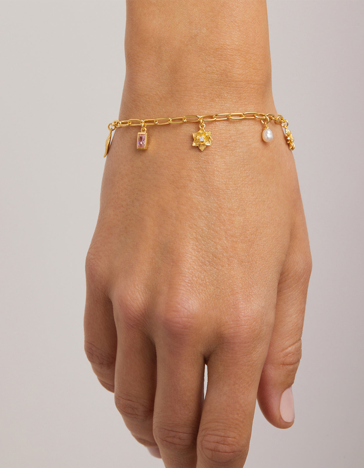 Bloom With Grace Bracelet - 18K Gold Vermeil