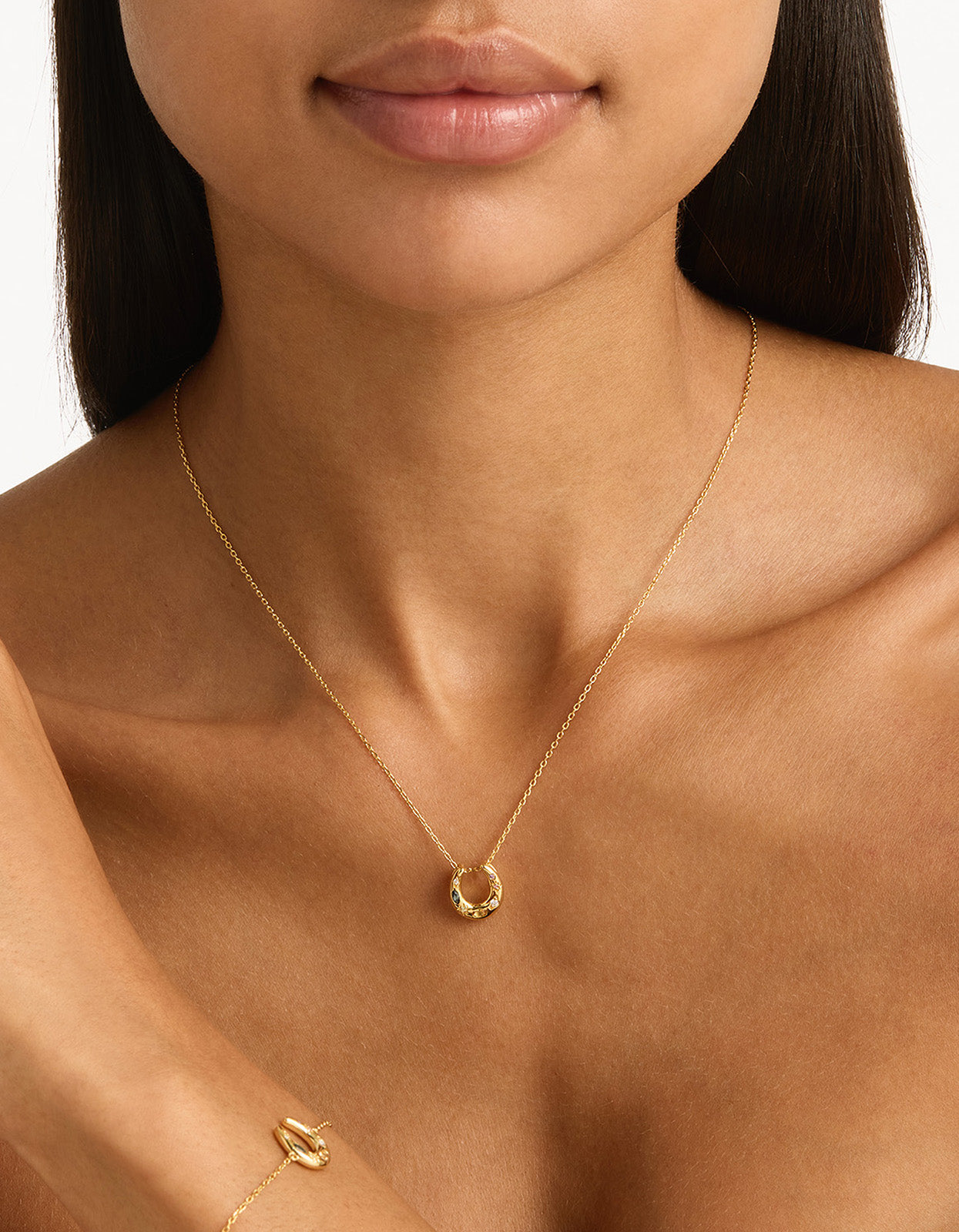 Lucky Horseshoe Necklace - 18K Gold Vermeil