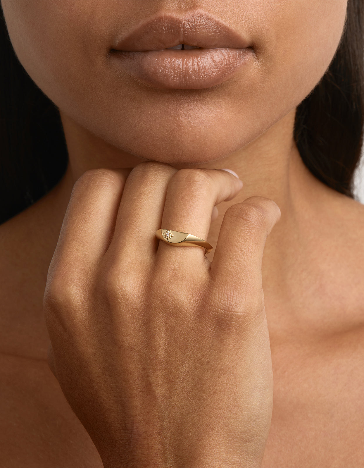 Lotus Ring - 18K Gold Vermeil