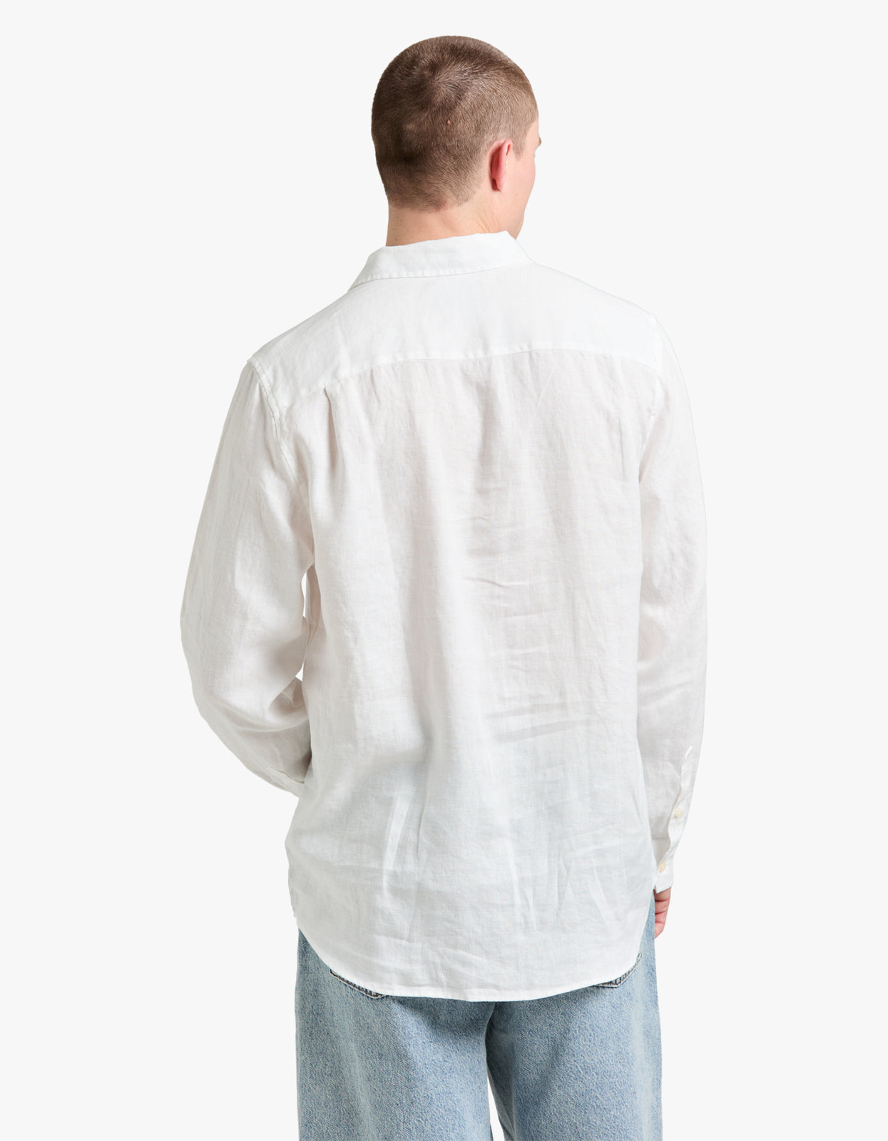 Hampton Linen Shirt - White