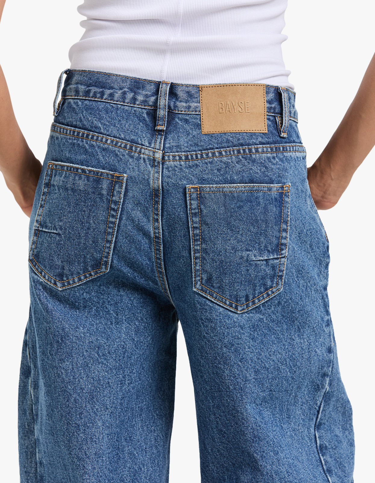 Brooklyn Barrel Leg - True Blue