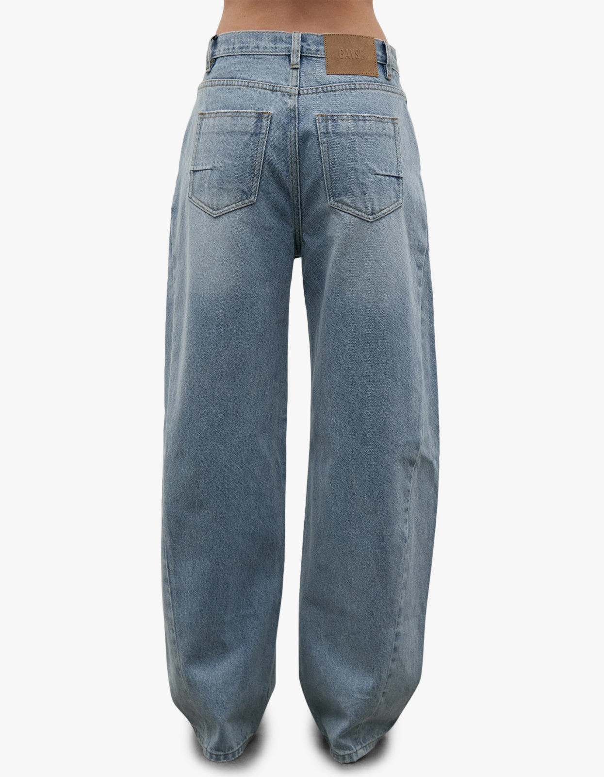 Brooklyn Barrel Leg Jean - Oakland Blue