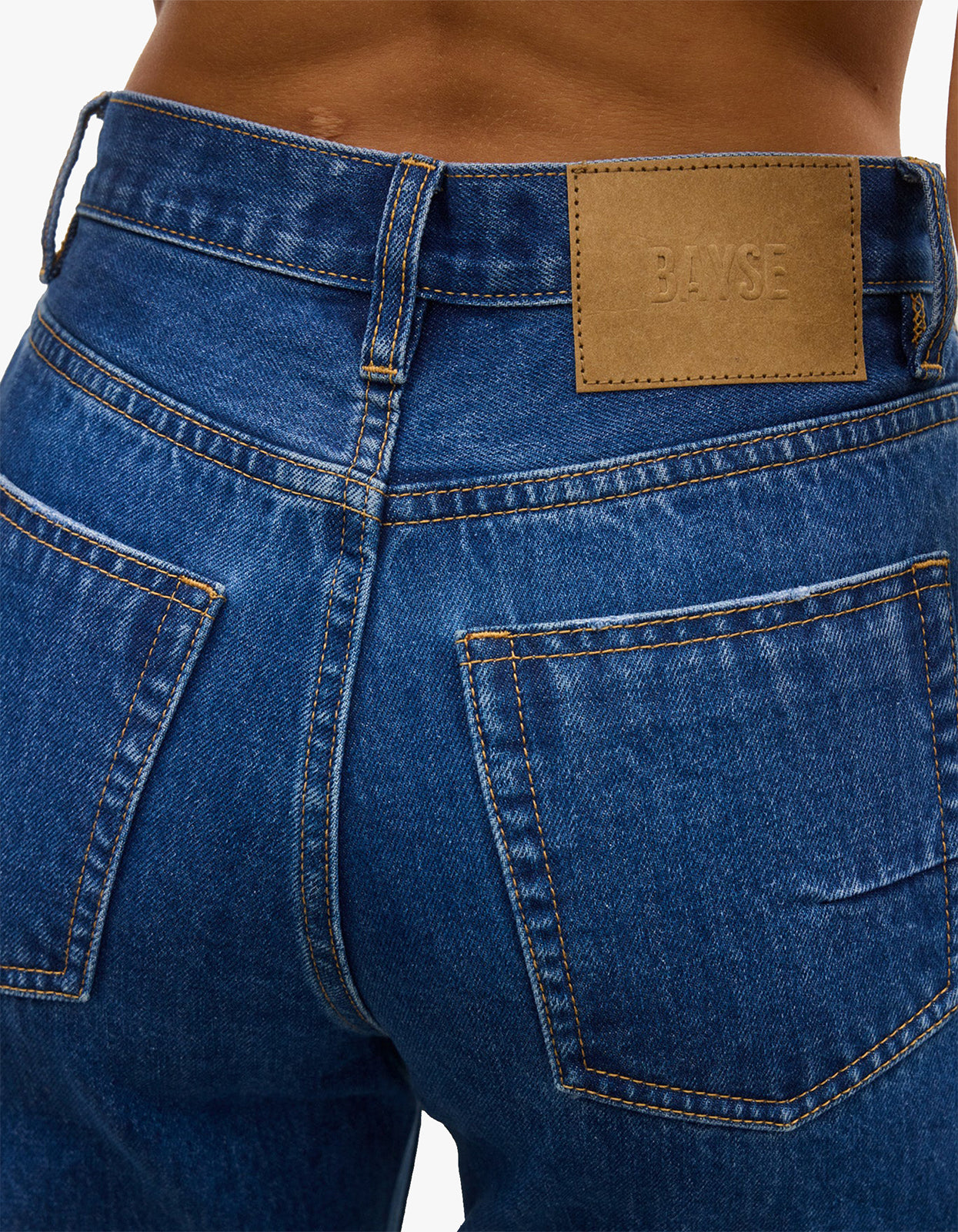 Heidi High Waisted Jeans - Denver Blue