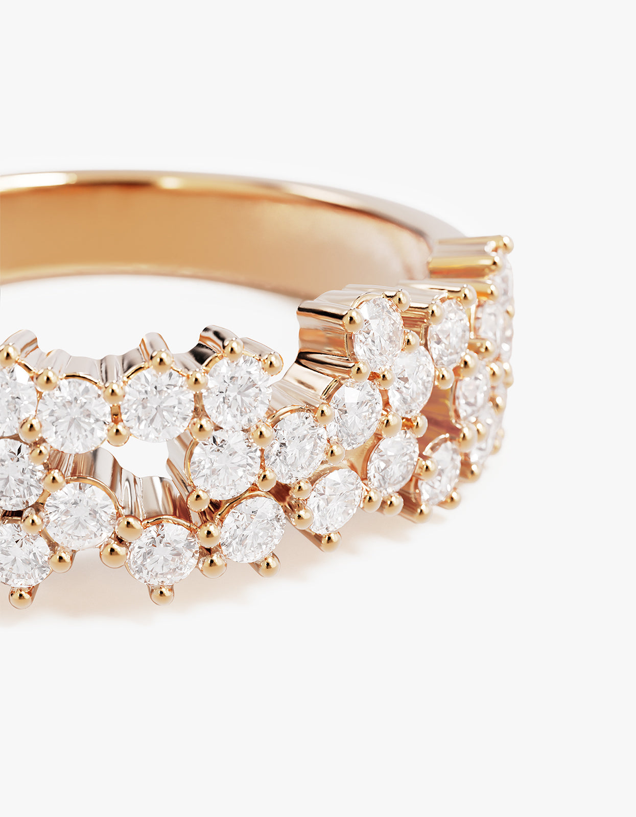 Crystal Dust Bold Ring - 18K Gold Vermeil