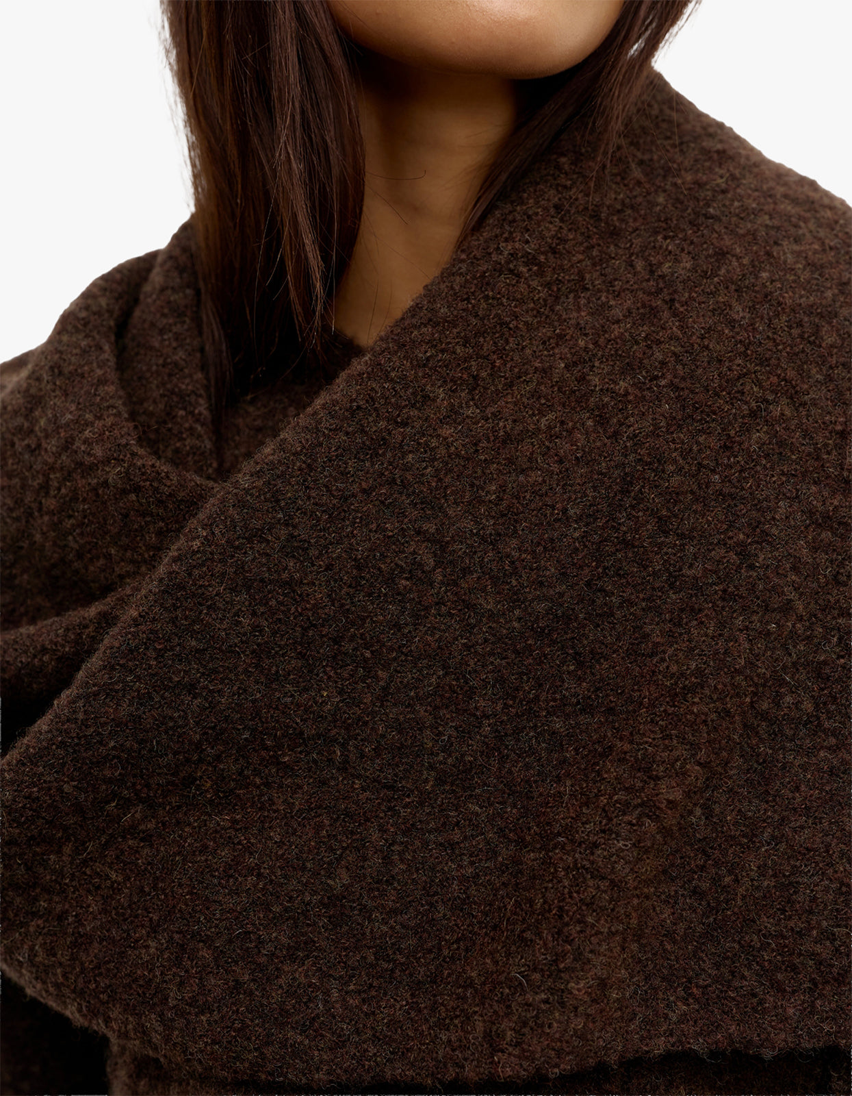 Soba Wool Scarf - Bear