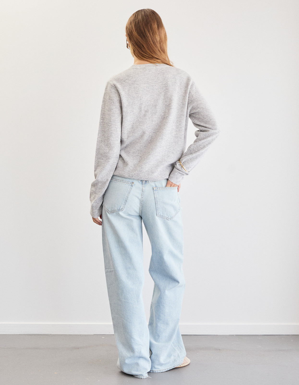 Blair Wool Cardi - Grey