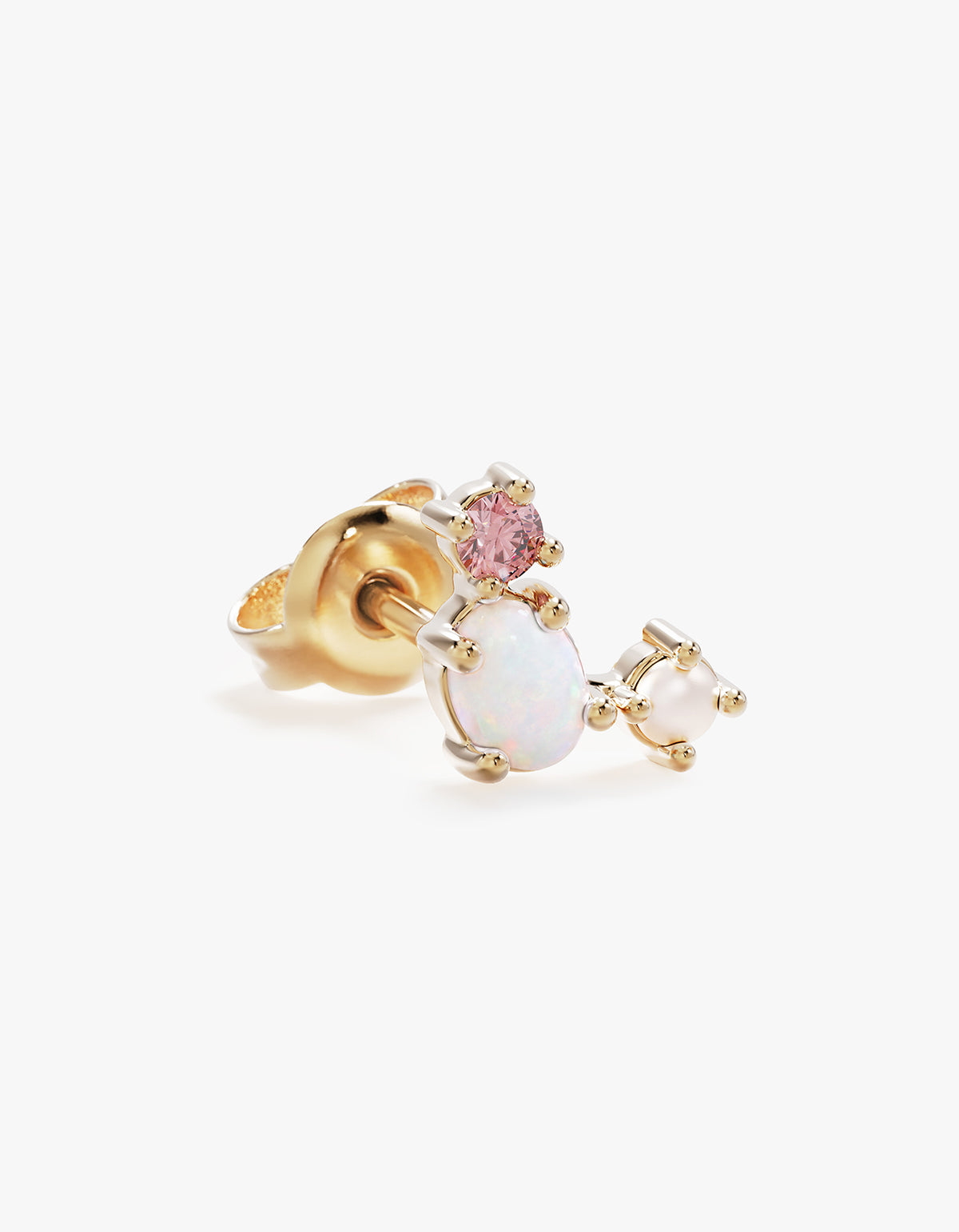 Cosmic Bloom Studs - 18K Gold Vermeil
