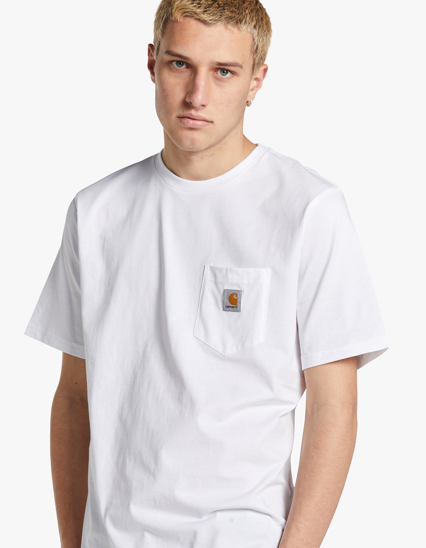 S/S Pocket T Shirt - White