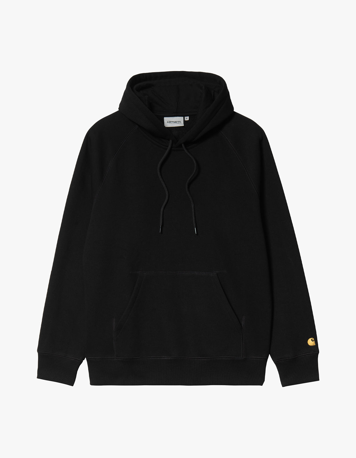 Hooded Chase Sweat - Black/Gold – Superette