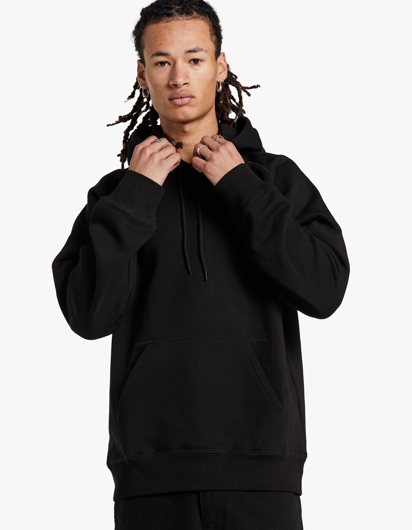 Hooded Chase Sweat - Black/Gold