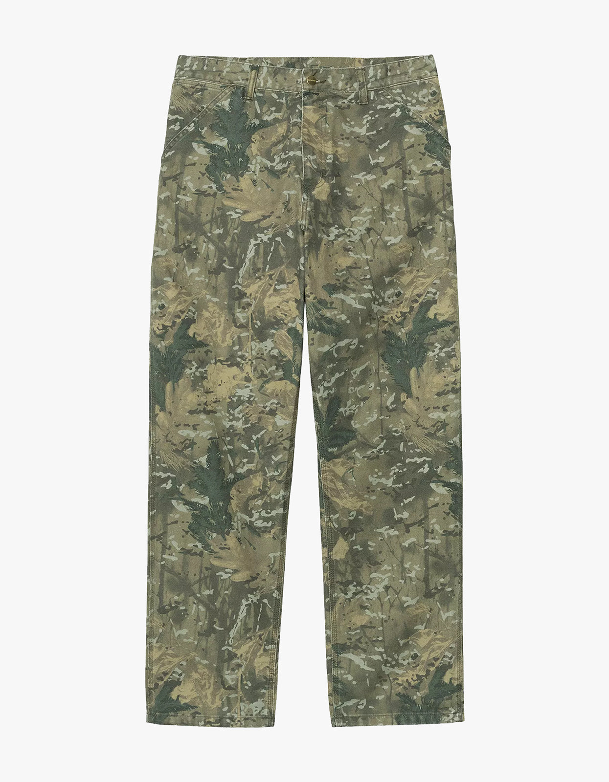 Single Knee Pant - Camo Combi, Greenstone Washed – Superette