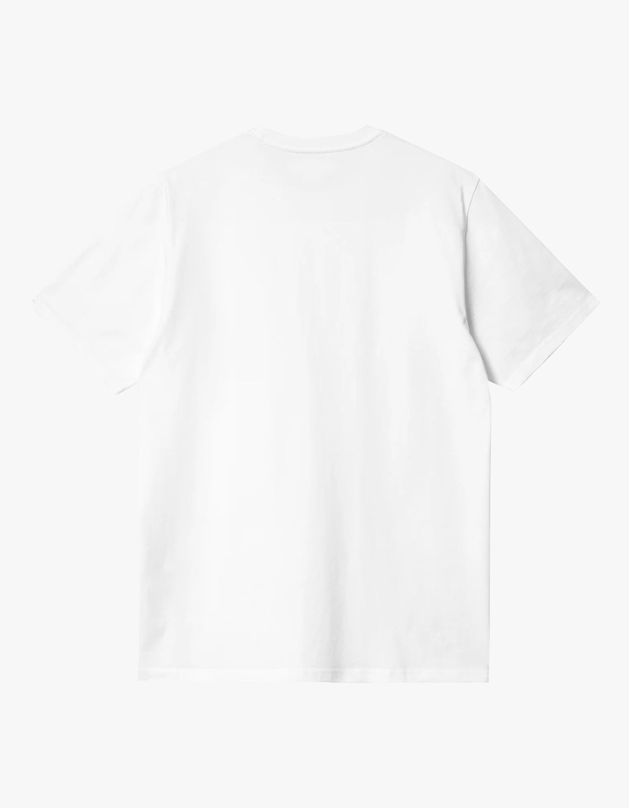 S/S Pocket Heart T Shirt - White/Red