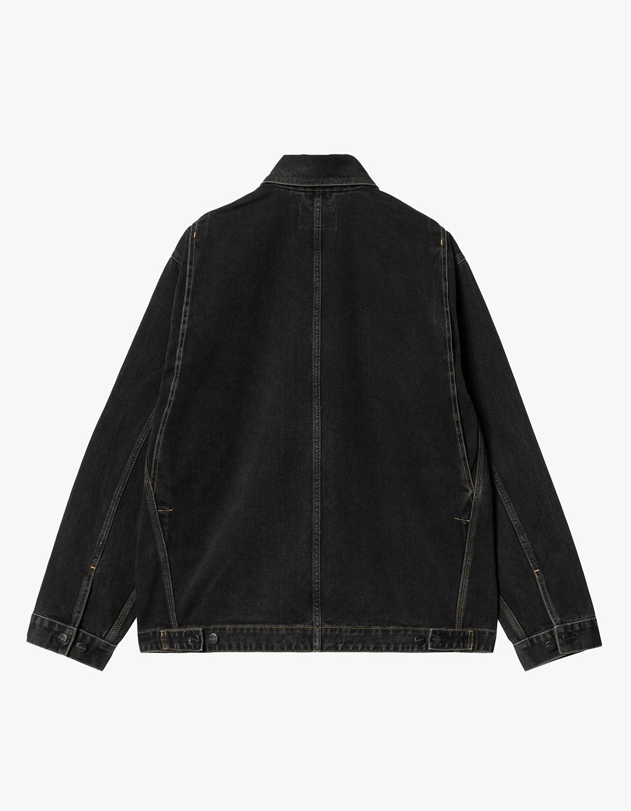 OG Double Front Jacket - Black Stone Washed