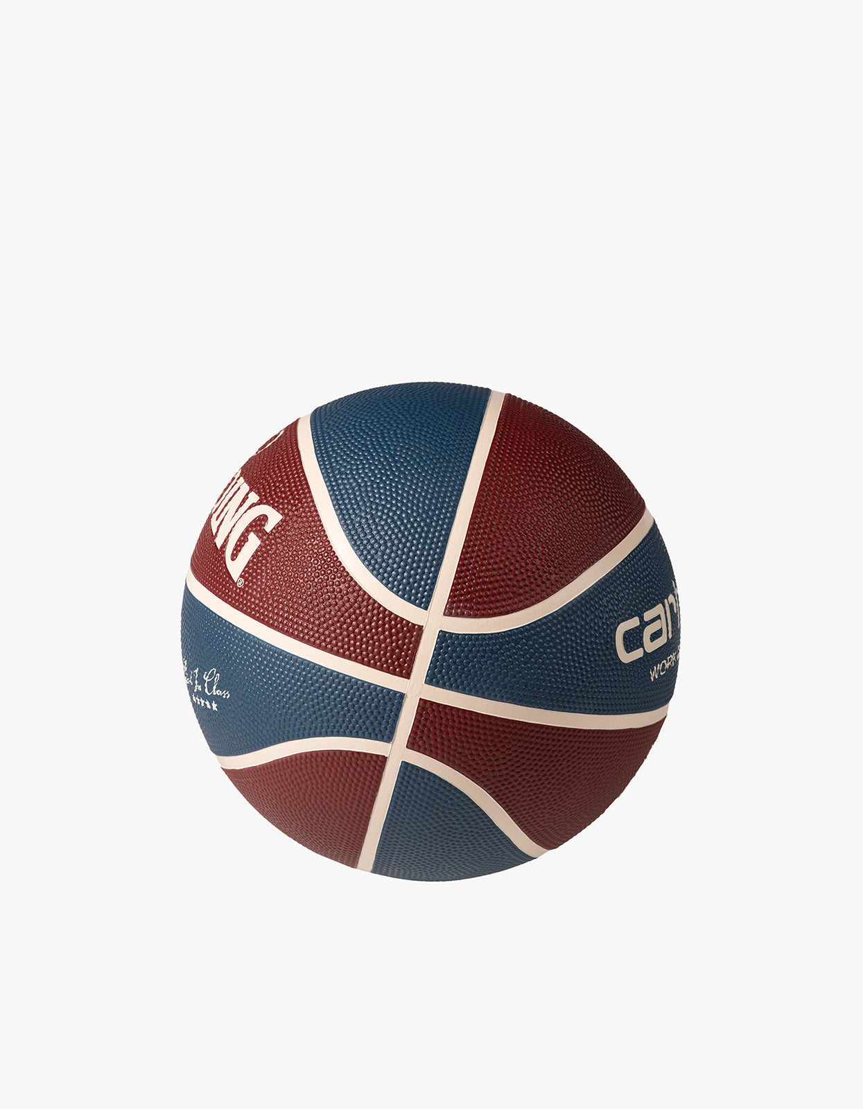 Spalding For Carhartt WIP Basketball - Mulberry/Dusky Blue