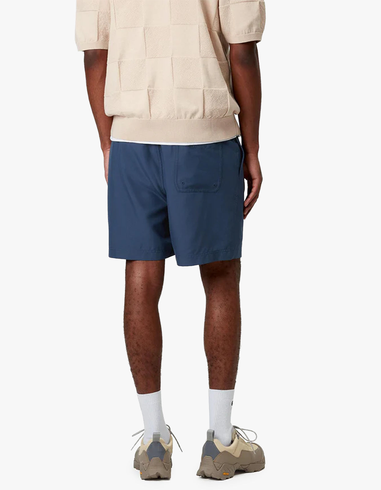 Chase Swim Trunks - Dusky Blue/Gold