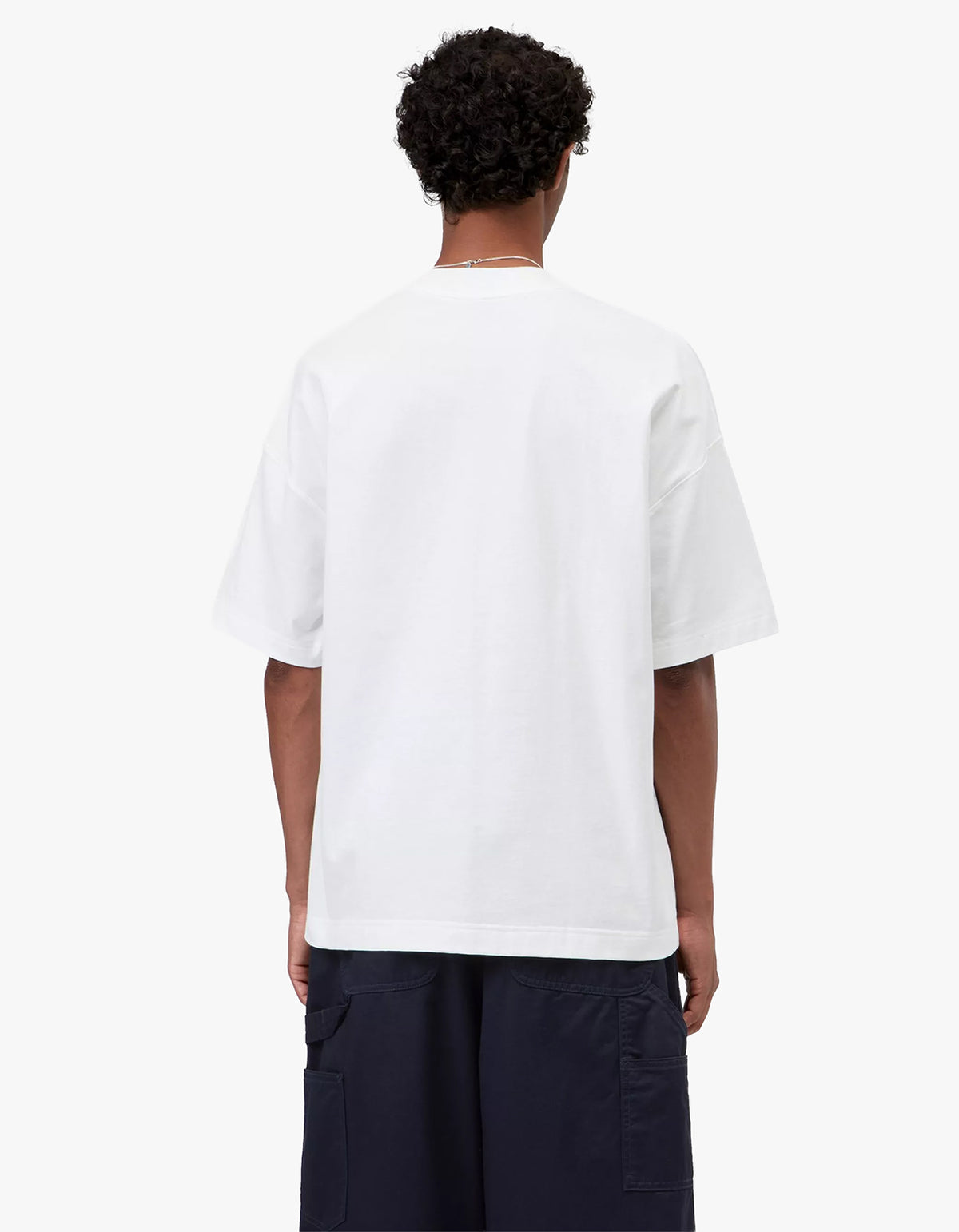S/S Work Pocket T Shirt - White