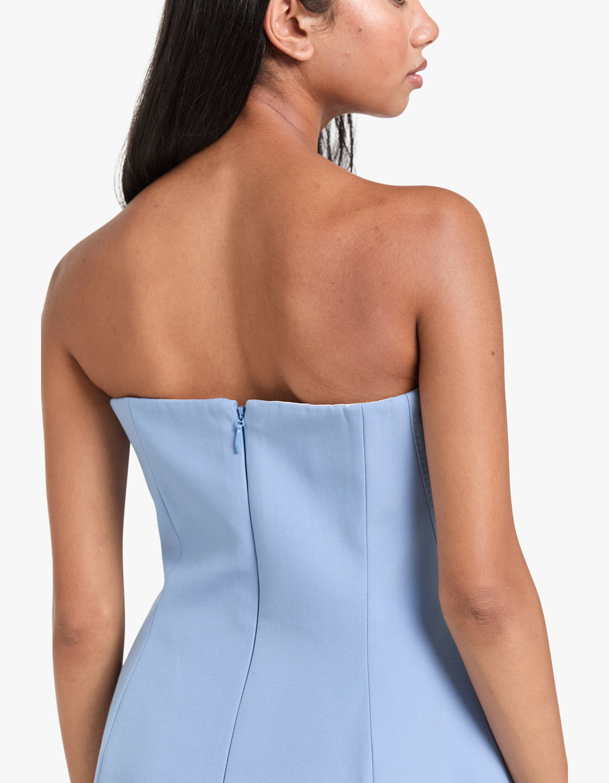 Atlantis Mini Dress - Cornflower Blue