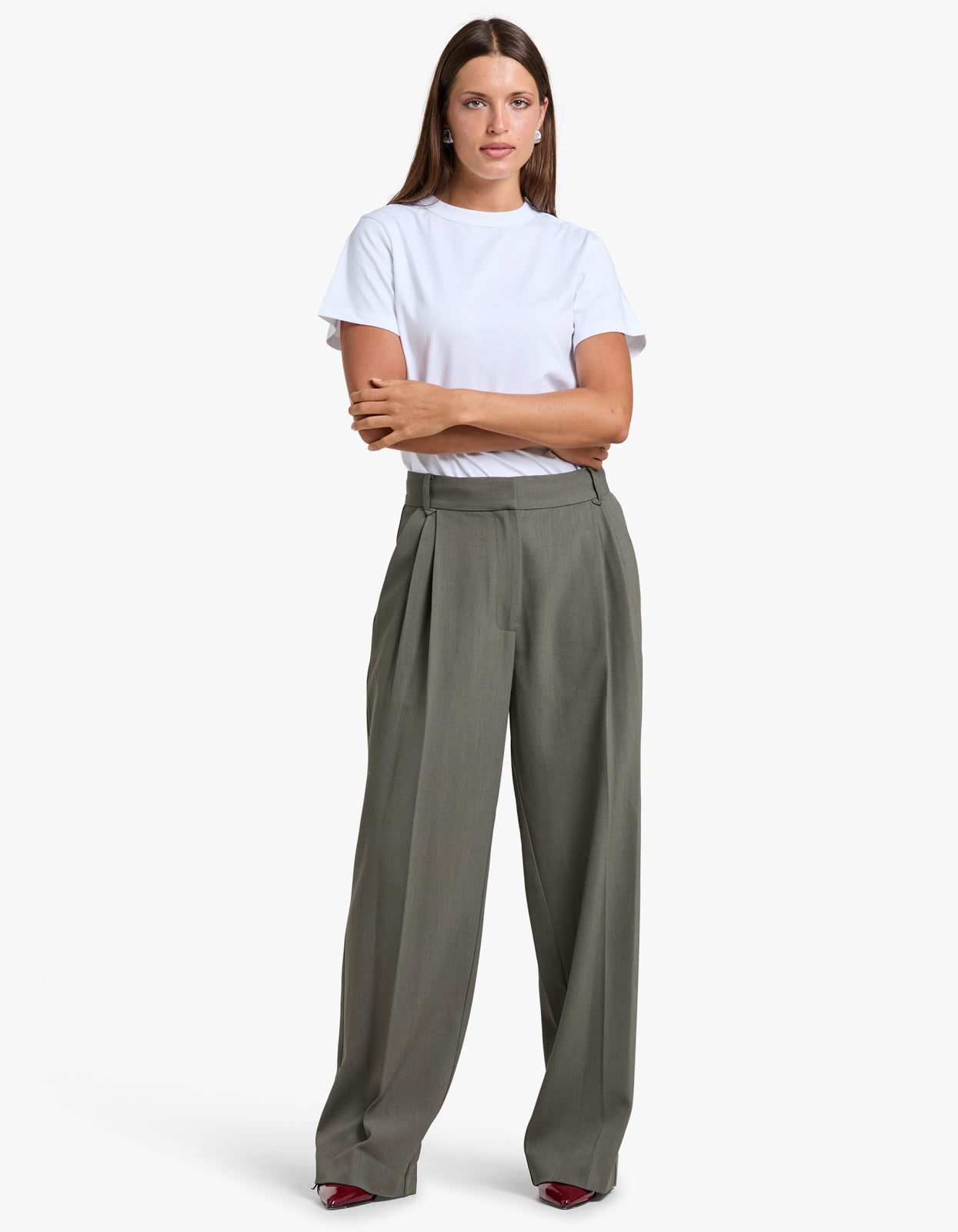Annick Pant - Sacramento Green