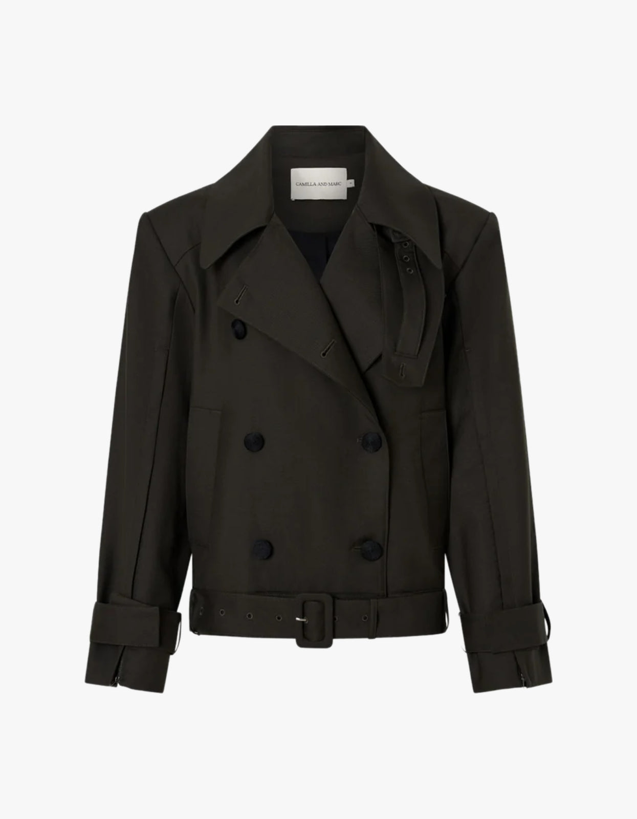 Tari Oversized Jacket - Dark Khaki