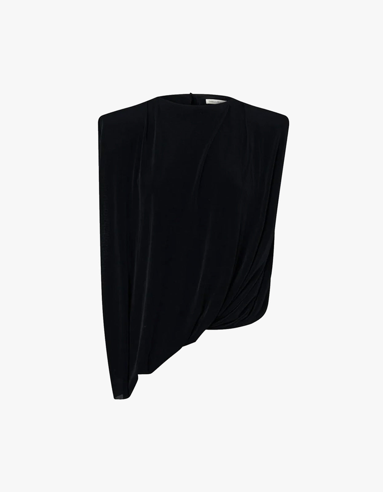 Ravine Draped Top - Black