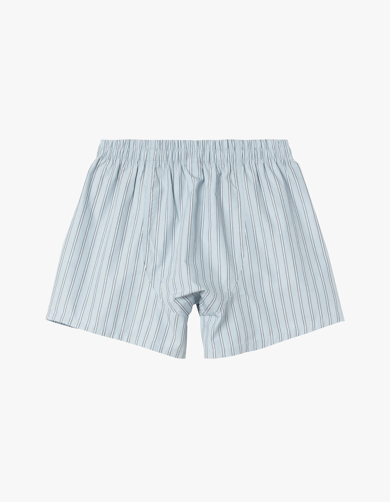 Cotton Boxer - Grimsby Stripe, Blue Fog