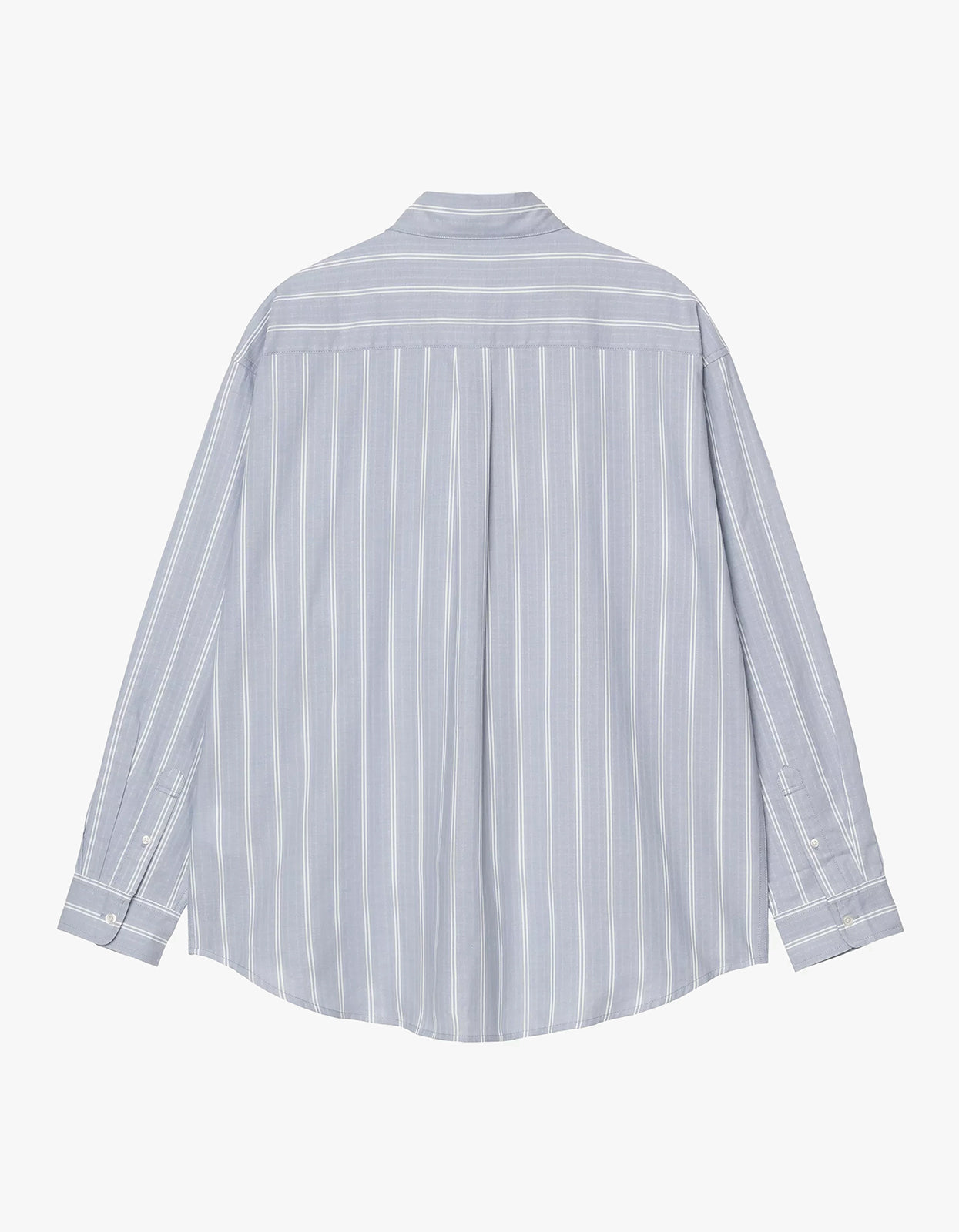 L/S Beale Shirt - Beale Stripe, Gentle Blue/White