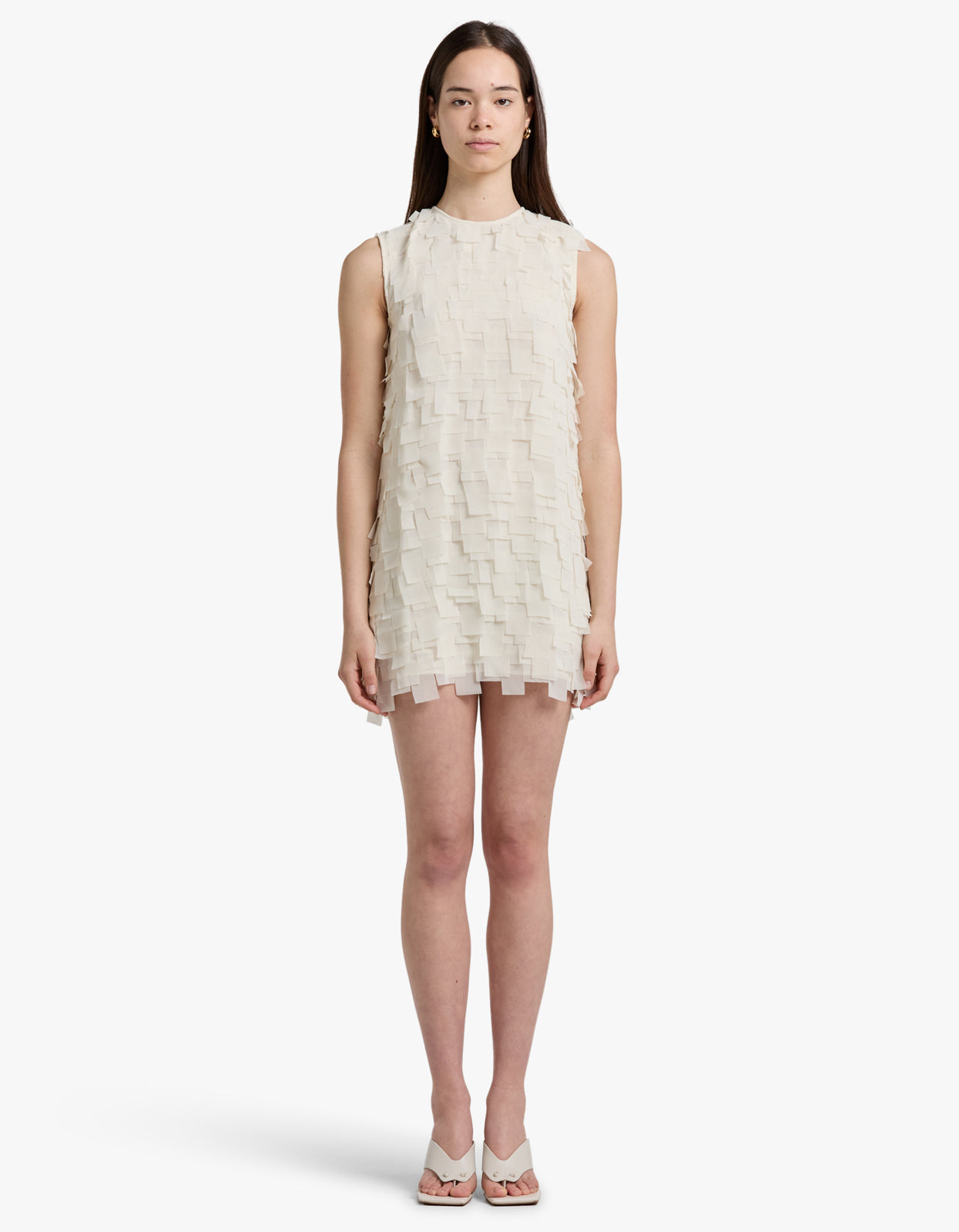 Blake Mini Dress - Oat