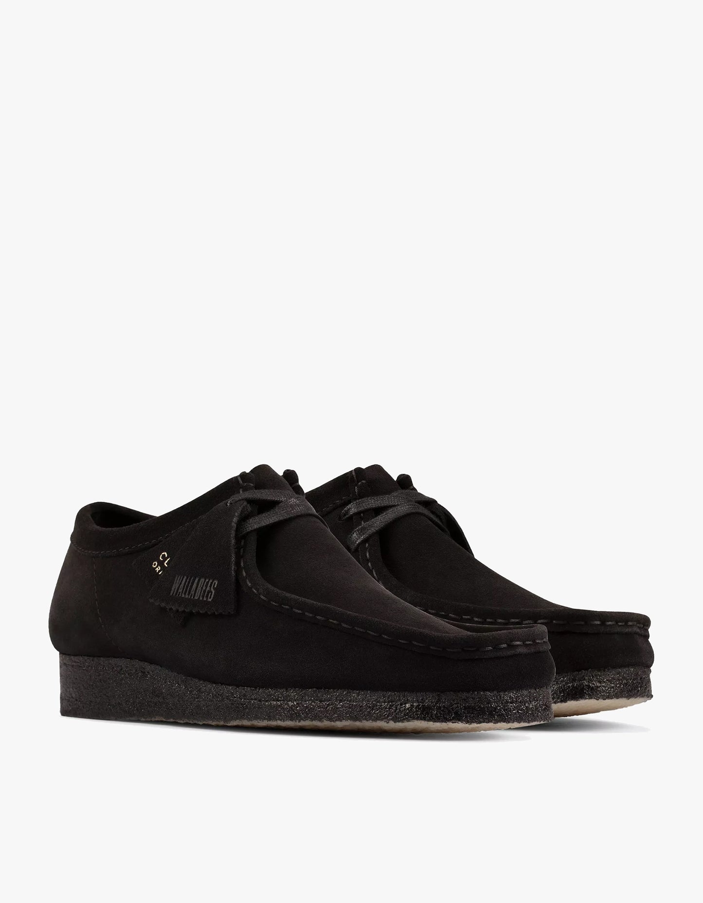 Mens Wallabee - Black Suede
