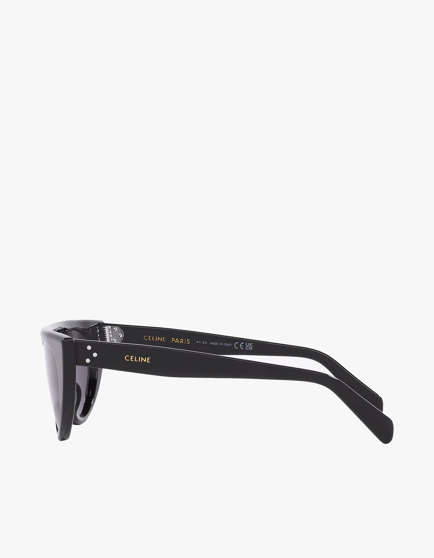 CL40228I Sunglasses - Shiny Black/Smoke
