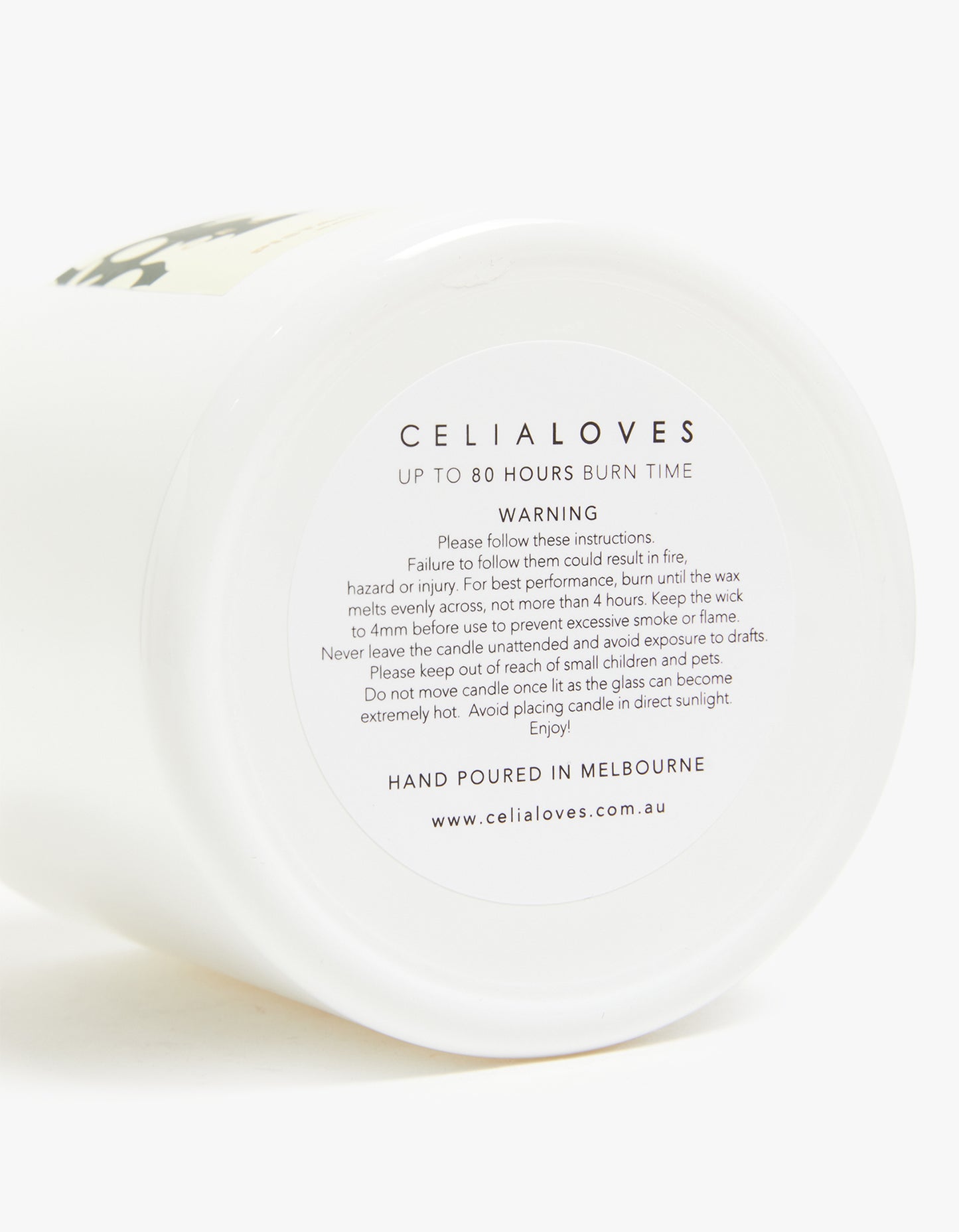 Pistachio + Caramel 80H Candle