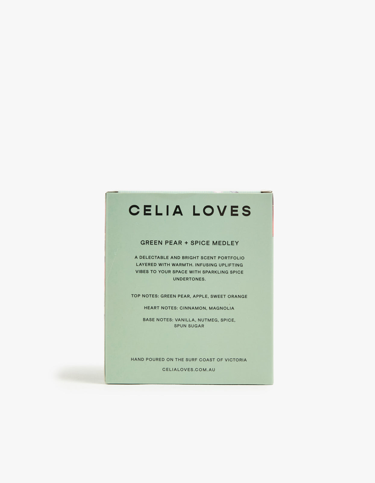 Green Pear + Spice Medley 80H Candle