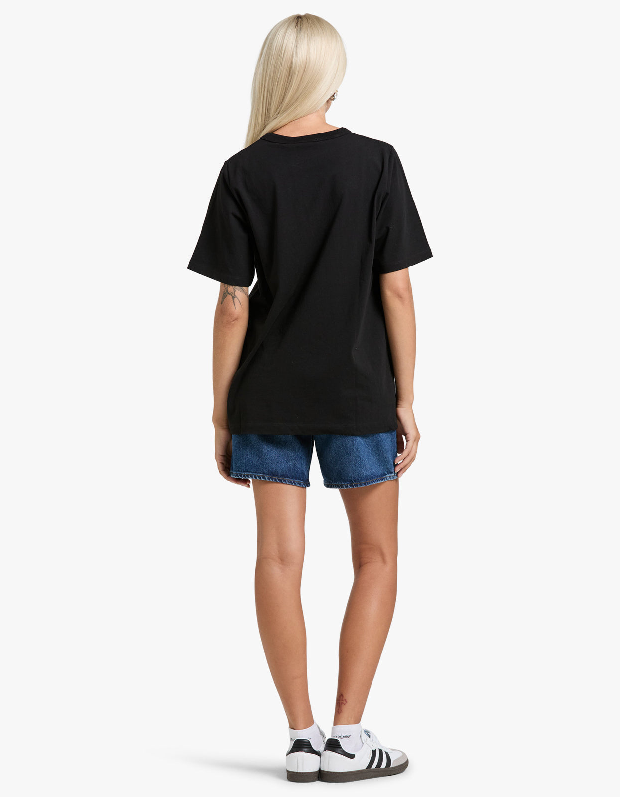 Whitley Tee - Black/White