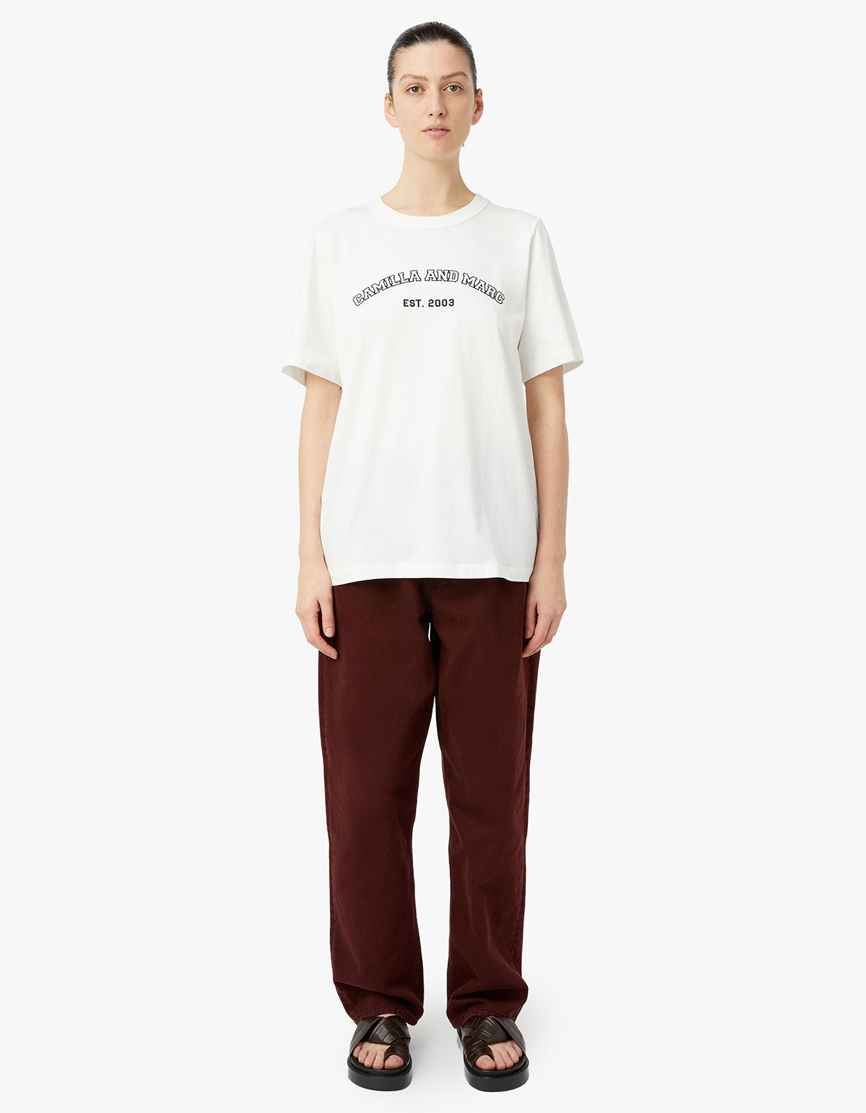 Odessa Graphic Tee - Soft White