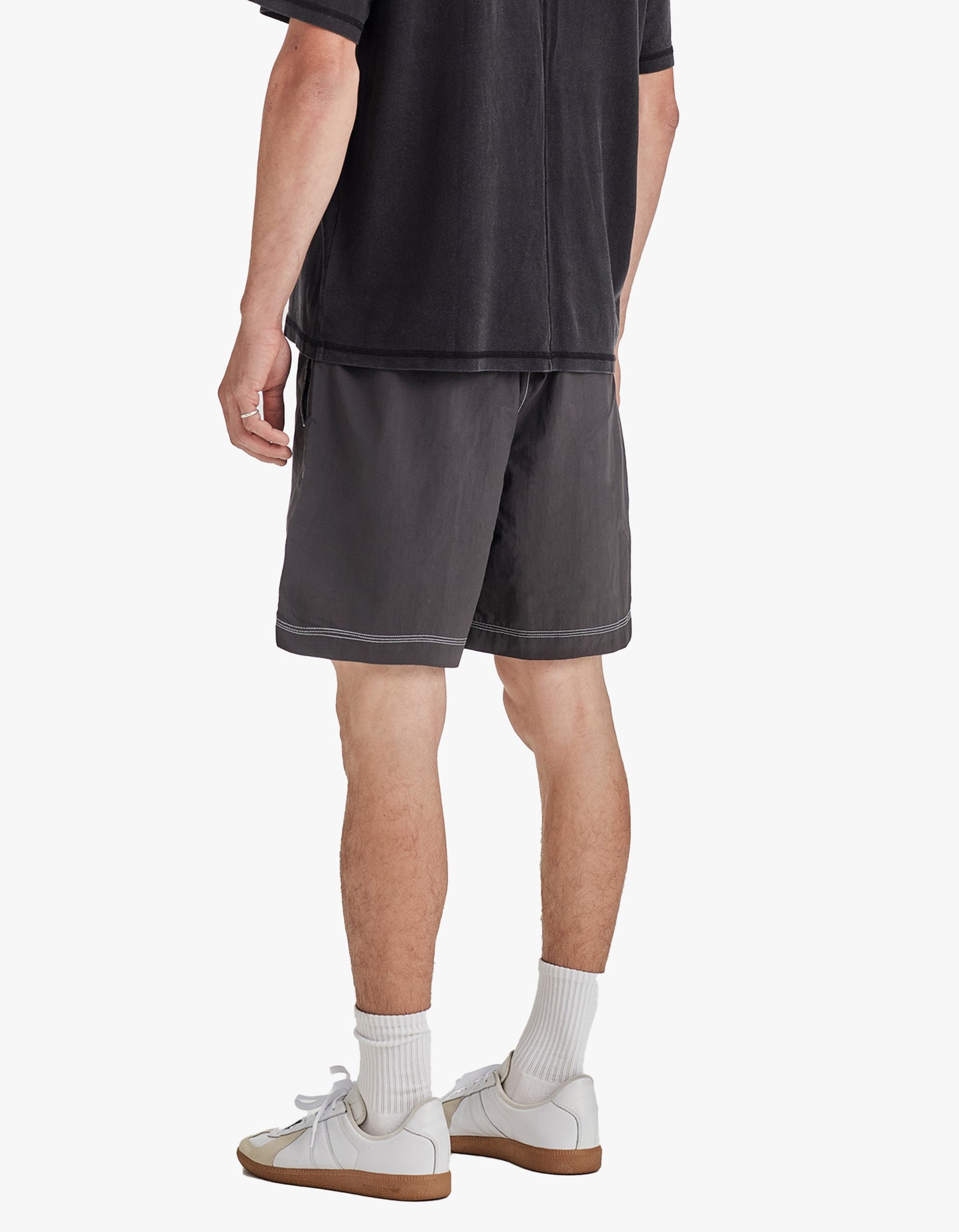 Mens Rec Shorts - Charcoal