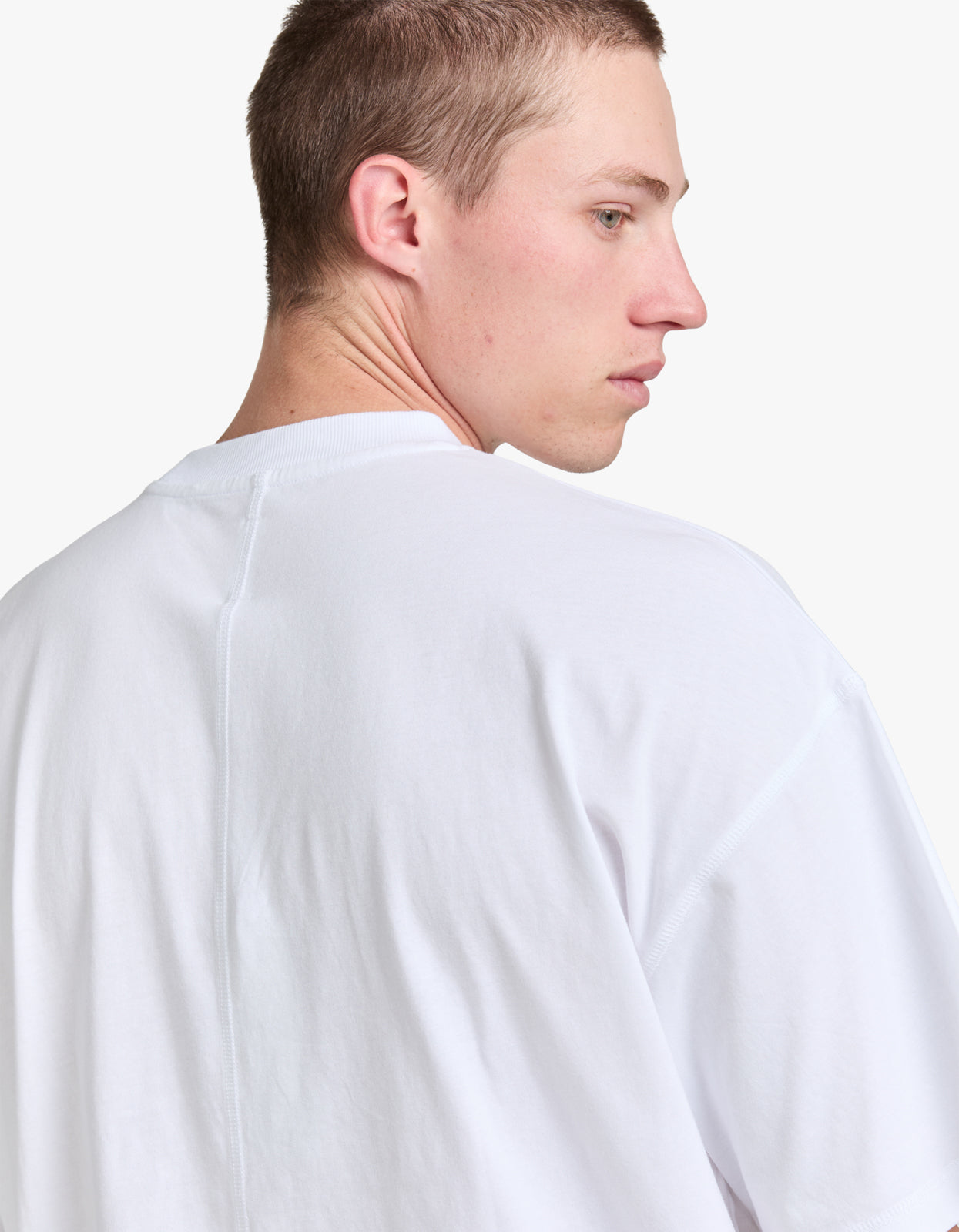 Mens Oversized Tee - White