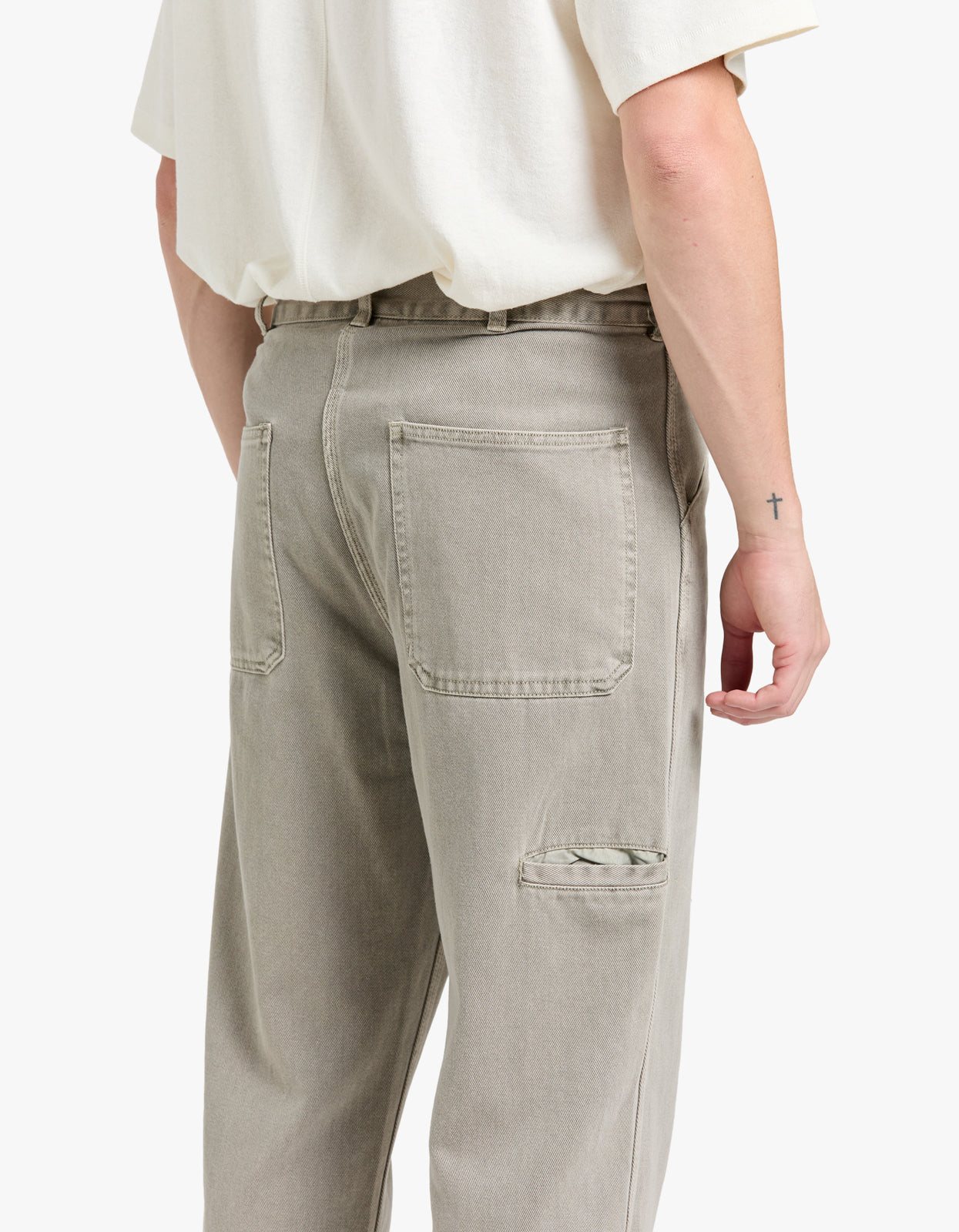 Mens Drill Work Pant - Vintage Smoke