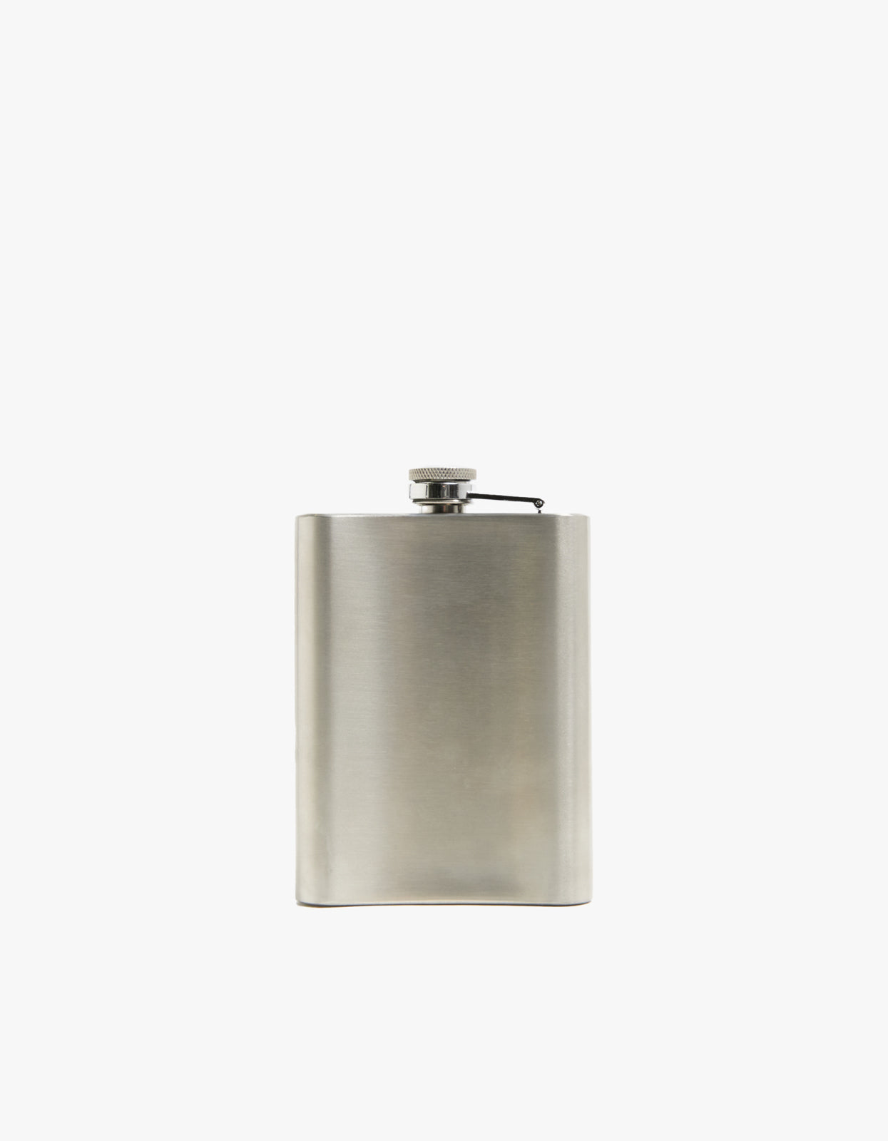 Drake Street Hip Flask - Steel