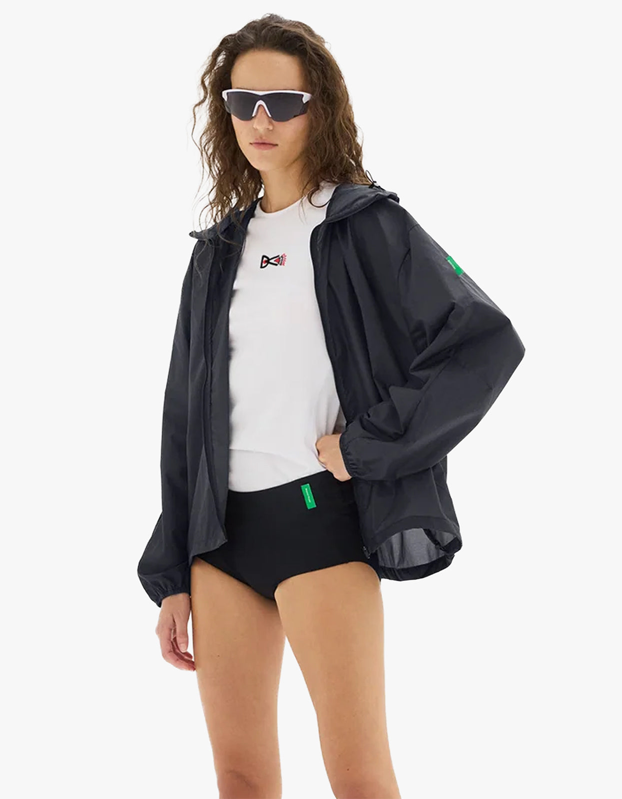 District Vision - Ultralight Nylon Windbreaker Obsidian | Superette