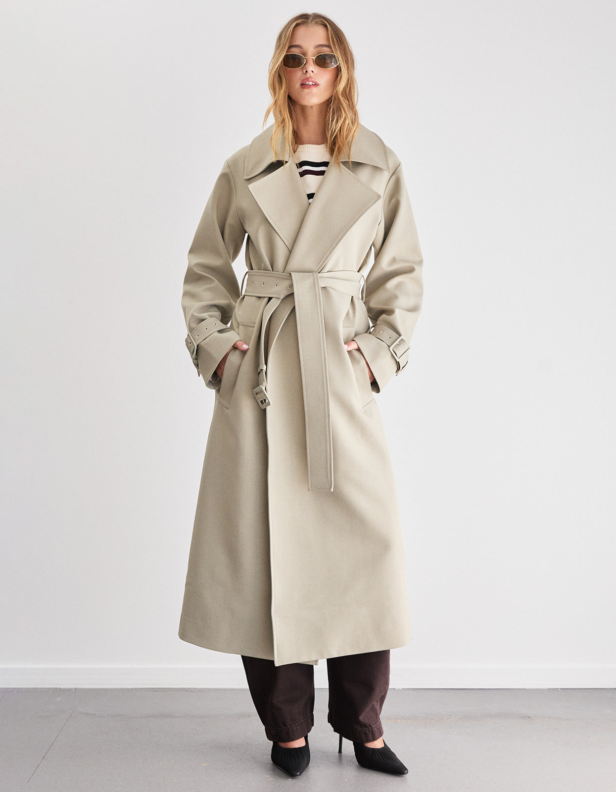 Darcy Trench - Sage | Superette