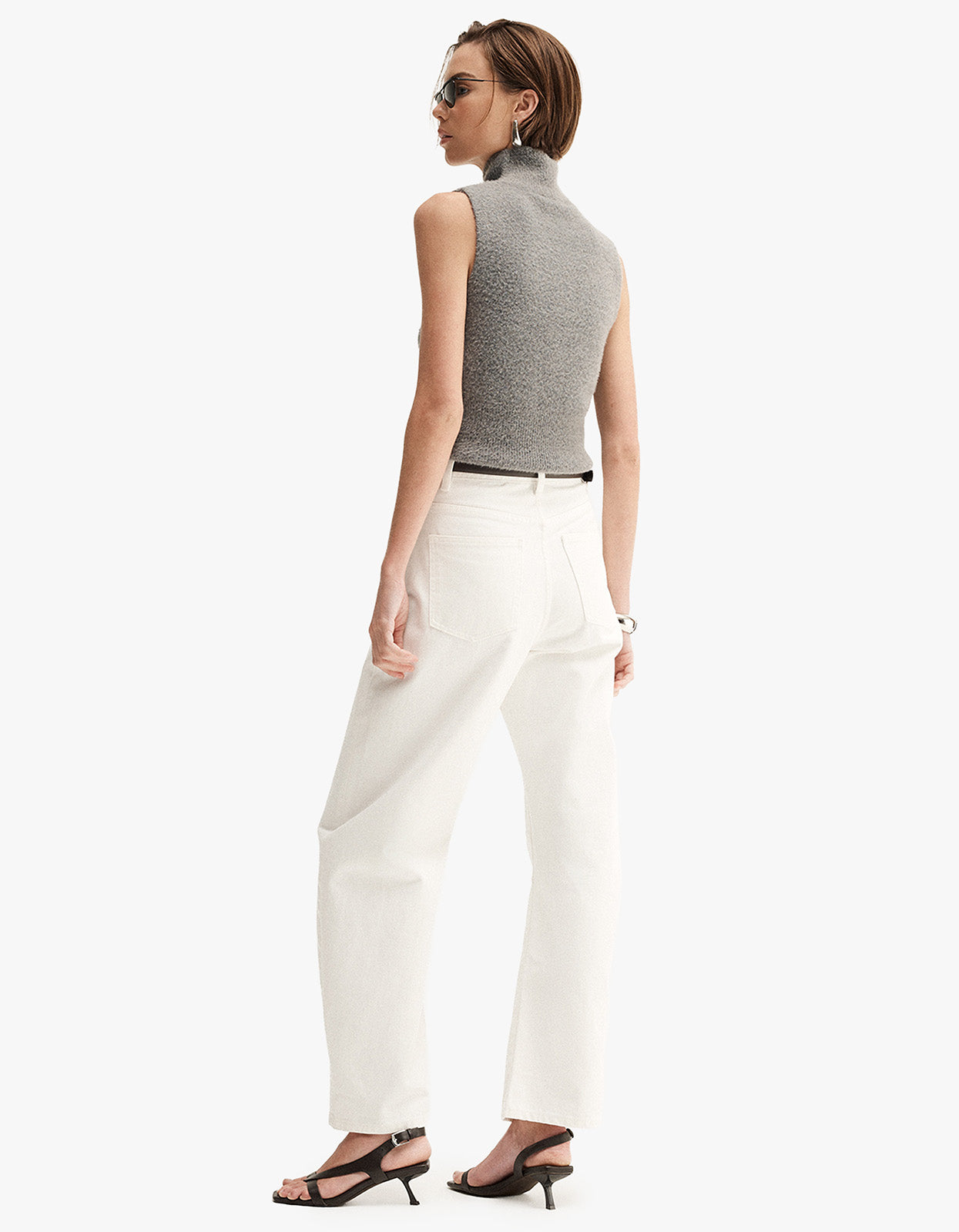 Ronnie Knit Top - Grey