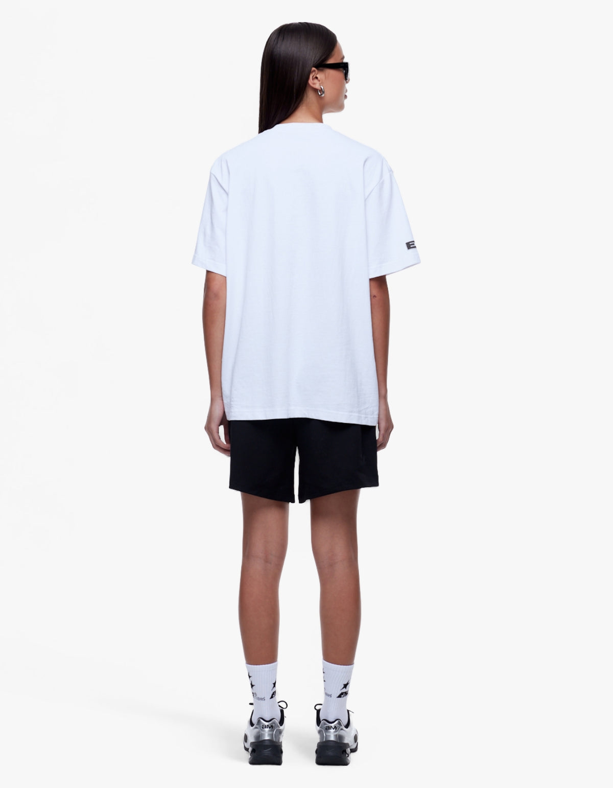 Sophia Relaxed Tee - Ena Studios - White/Ena Studios