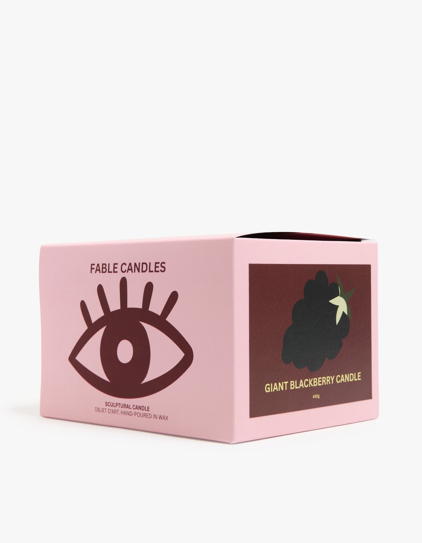 Giant Blackberry Candle - Purple