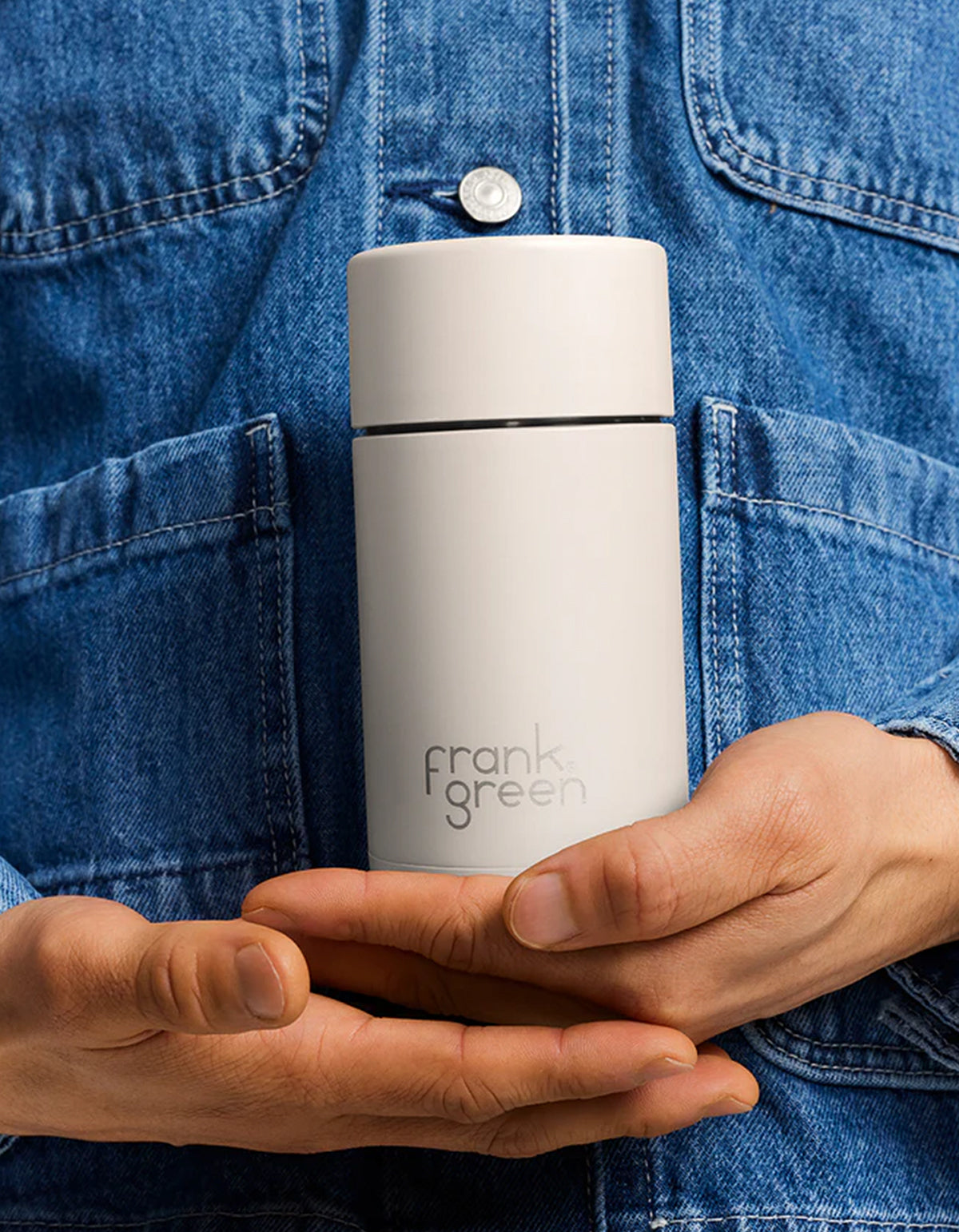 12Oz Reusable Coffee Cup - Cloud