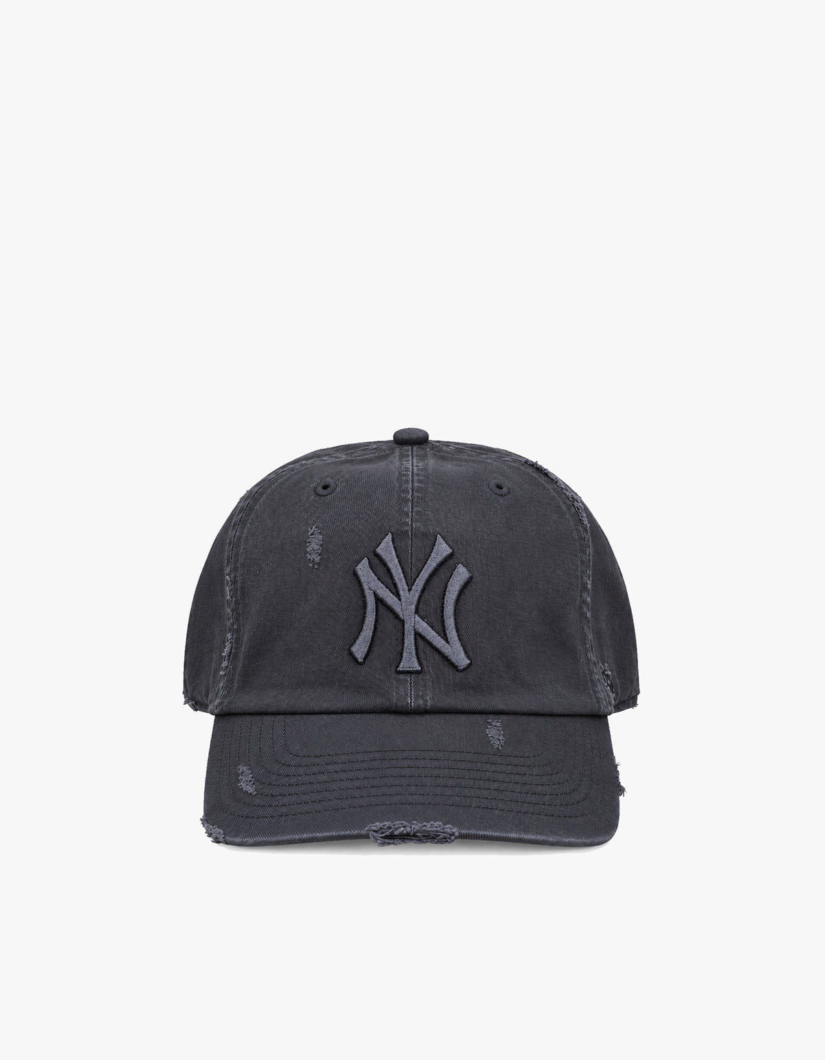 New York Yankees Distressed '47 CLEAN UP Cap - Charcoal