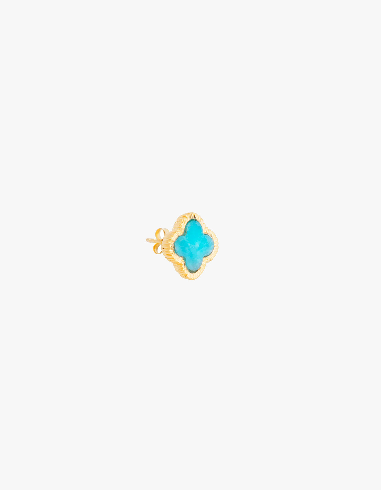 Sorrento Clover Studs - Gold