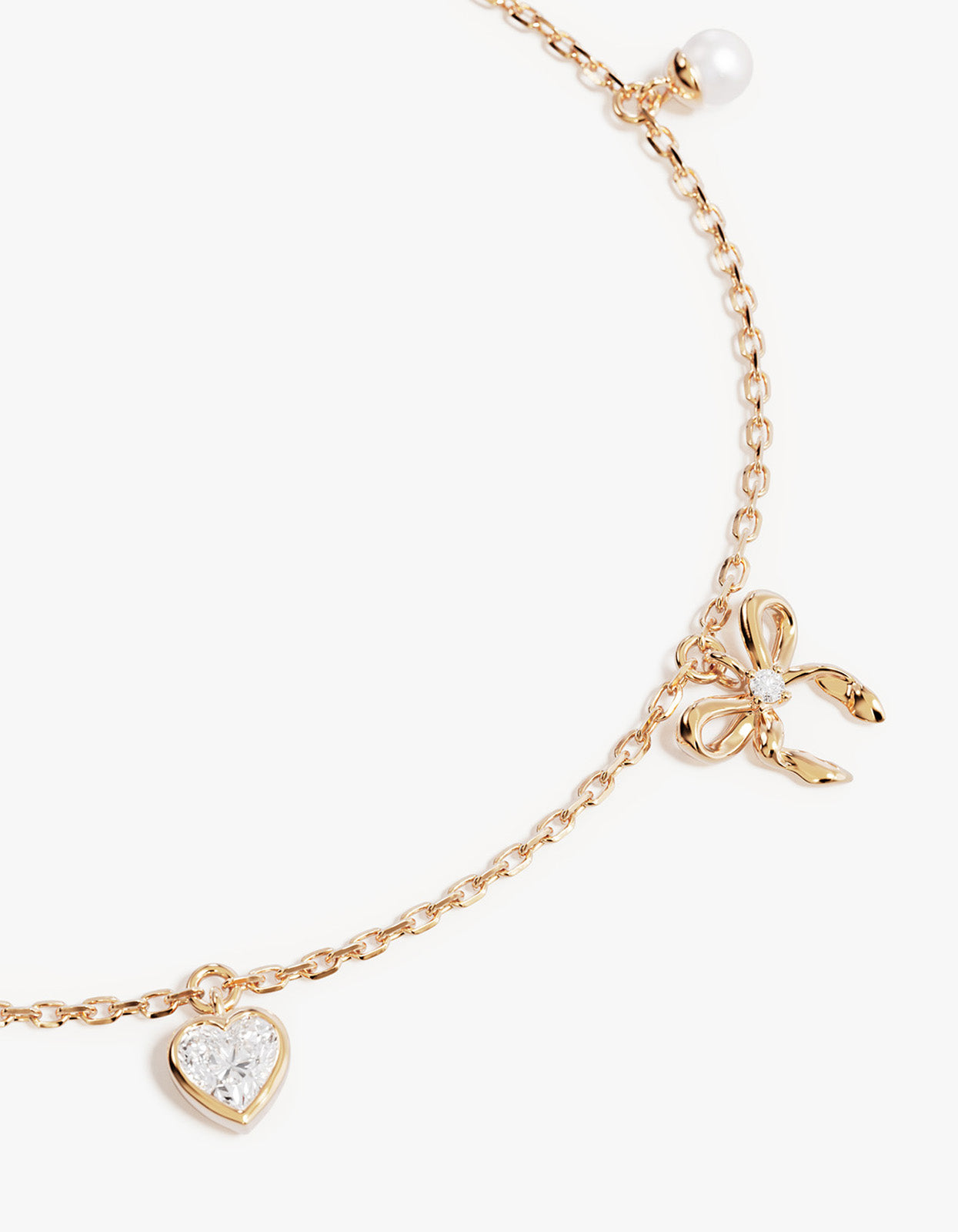 Forever Yours Charm Bracelet - 18K Gold Vermeil